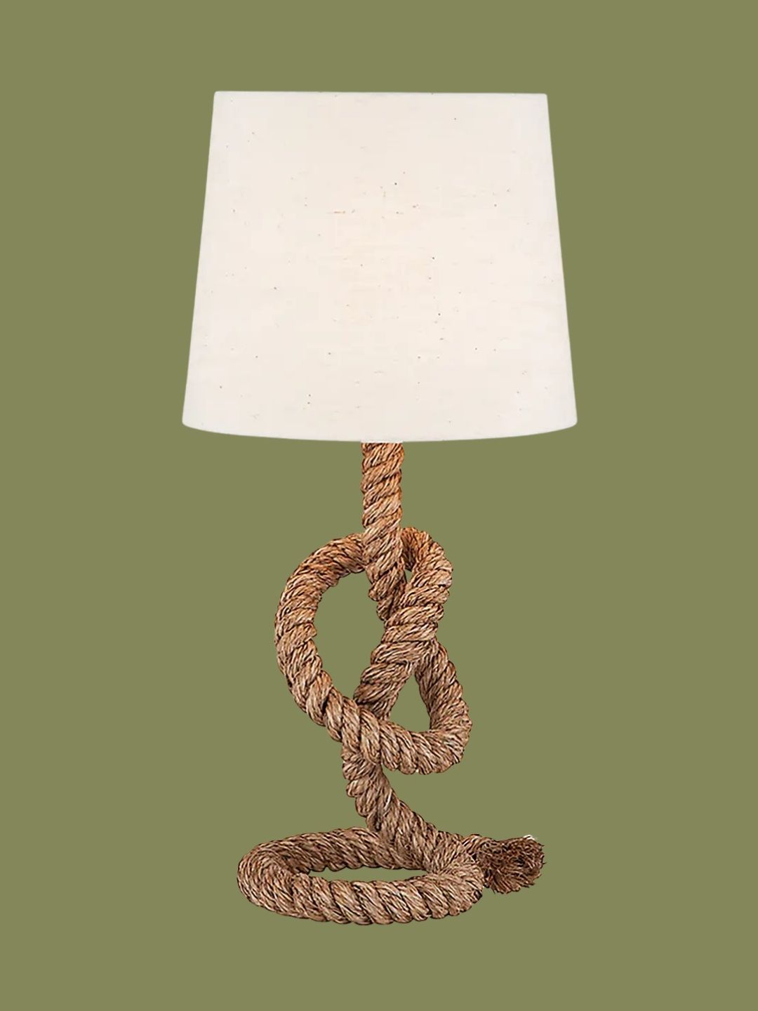 Dunelm, Martindale Rope Knot Table Lamp