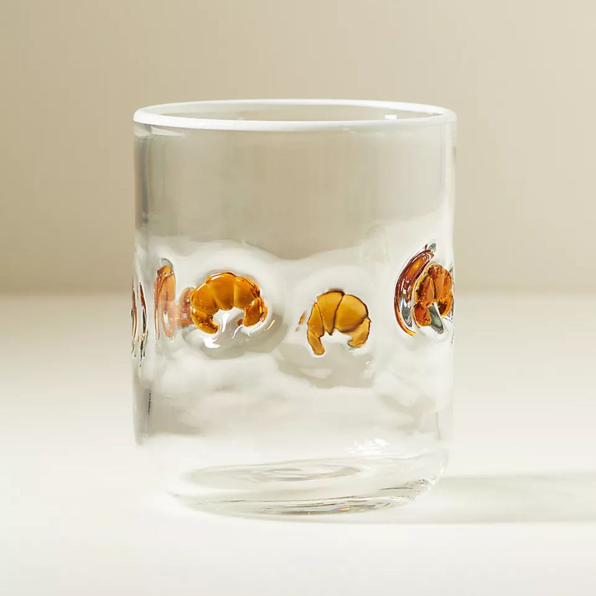 Croissant Icon Juice Glass