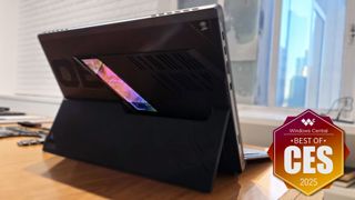 ASUS ROG Flow Z13 (2025) on display at CES 2025.