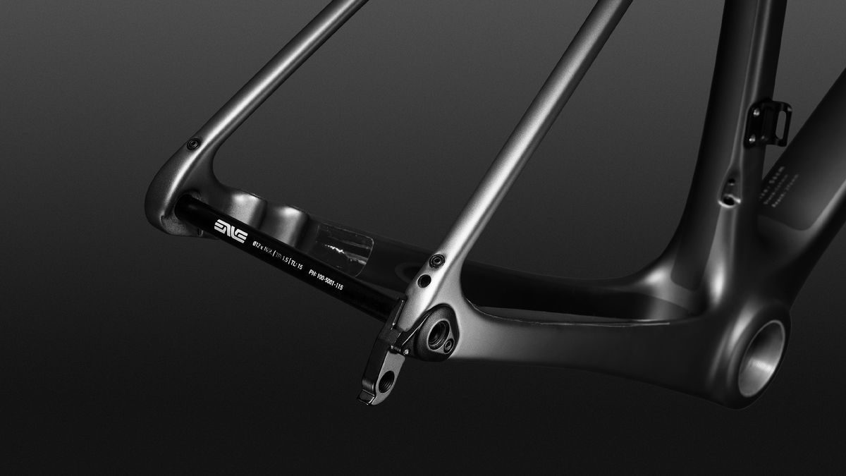 Enve Melee Road bike on a studio backdrop