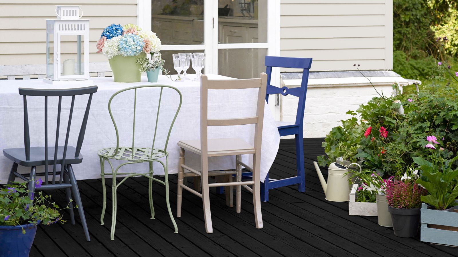 How to paint decking seal and protect your deck from the elements Gardeningetc