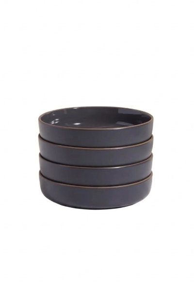 Dinner Bowls in Char (Set of 4)