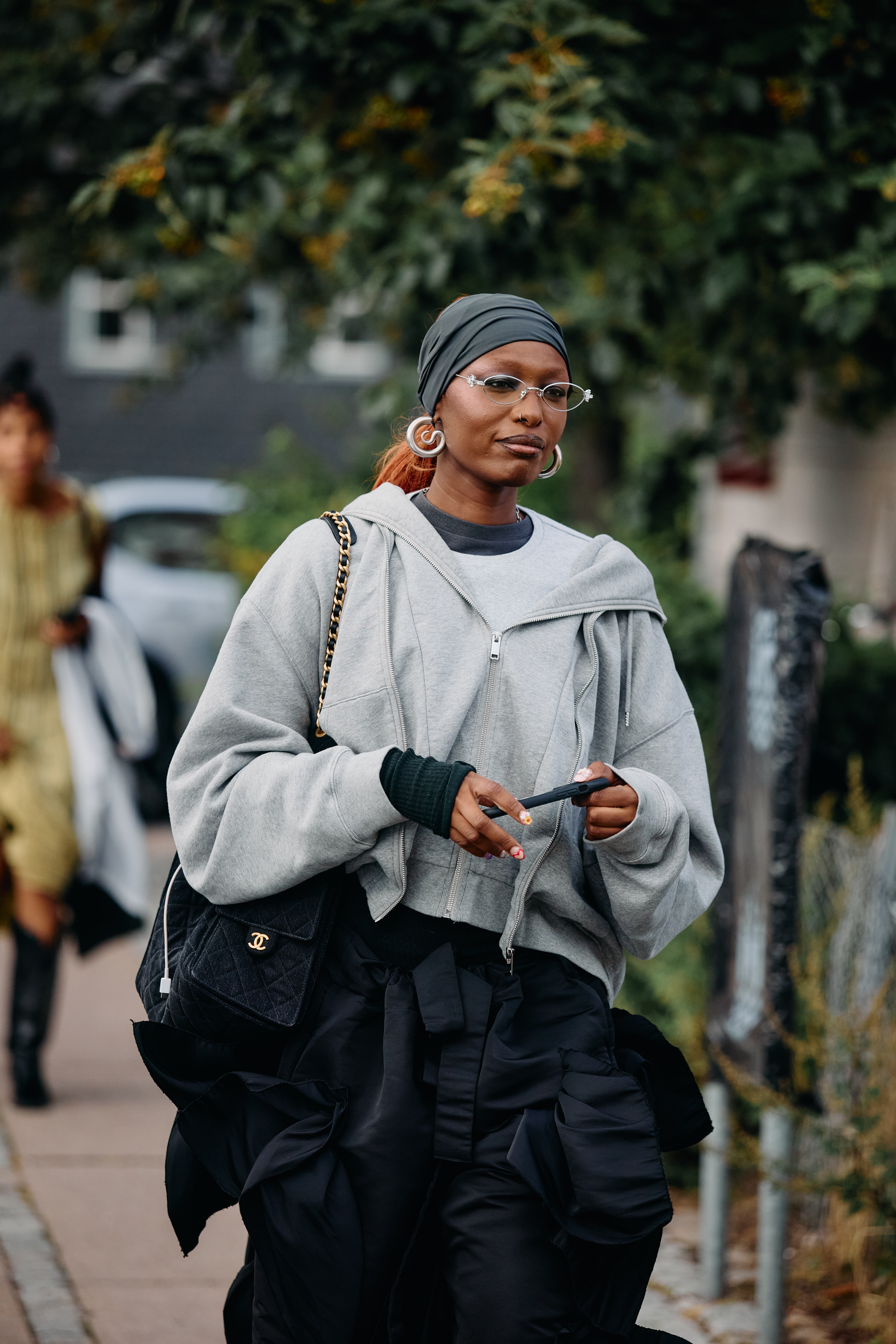 Copenhagen Fashion Week street style.