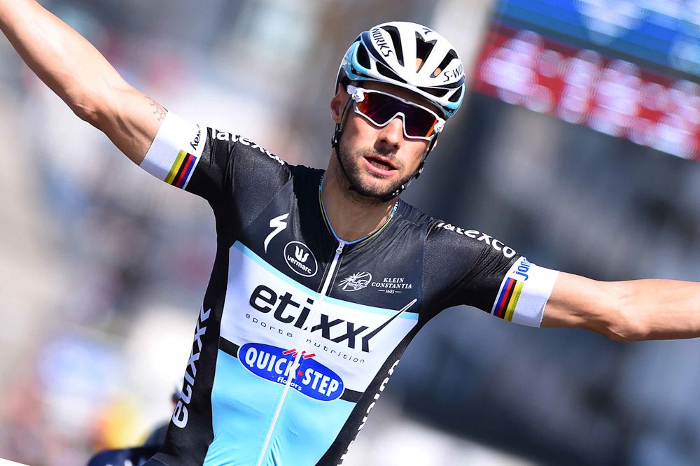 Boonen takes the stage 1 win in Belgium.