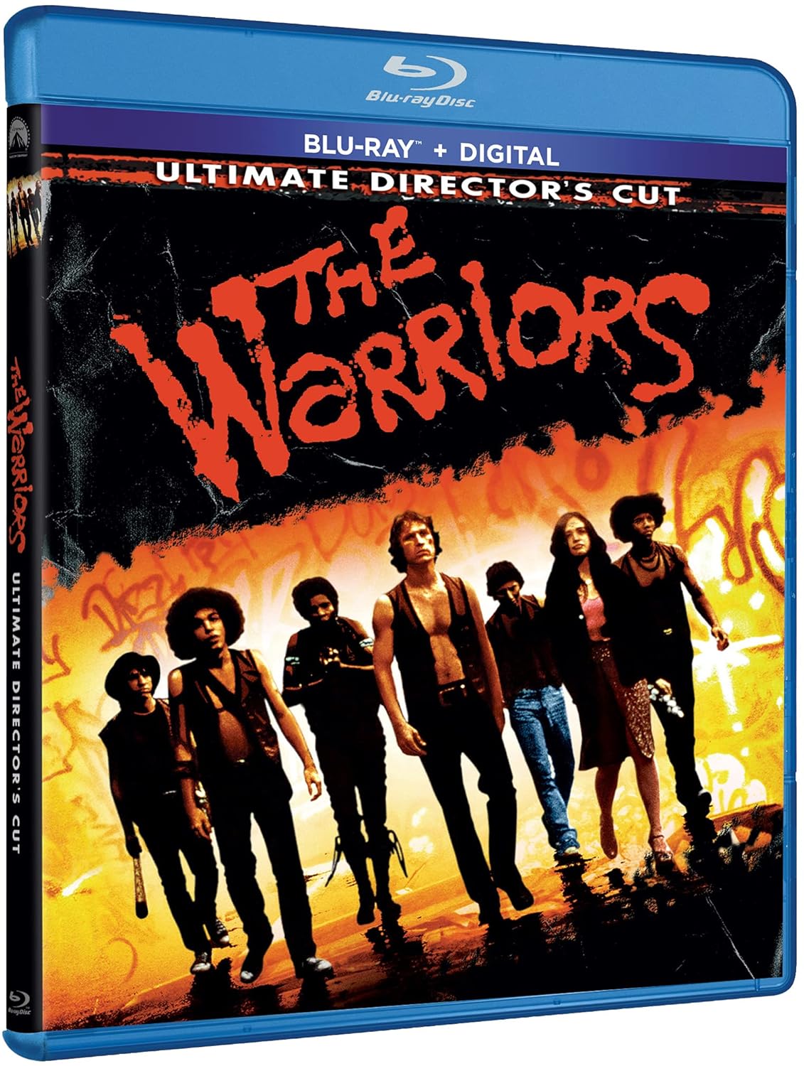 The packaging for The Warriors on Blu-Ray