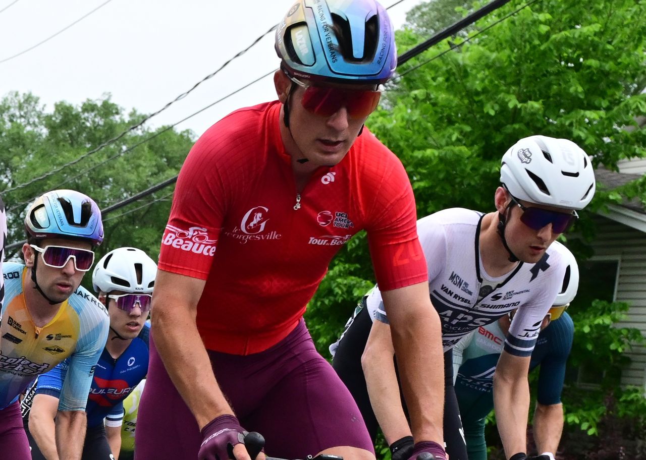 Jérôme Gauthier powers through rain and reduced breakaway to victory at the Canadian Road Championships