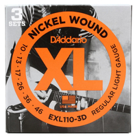 D'Addario strings 3-pack: Was $17.99, now $12.99