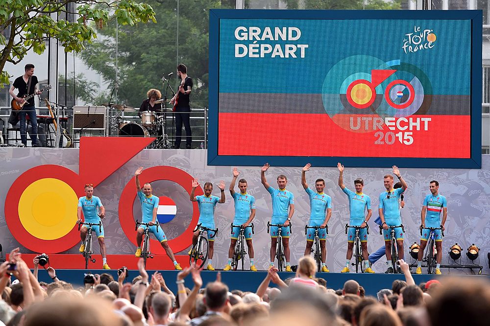 Astana at the grand depart presentation