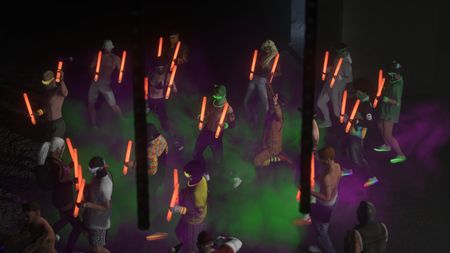 GTA Online Boiler Room rave