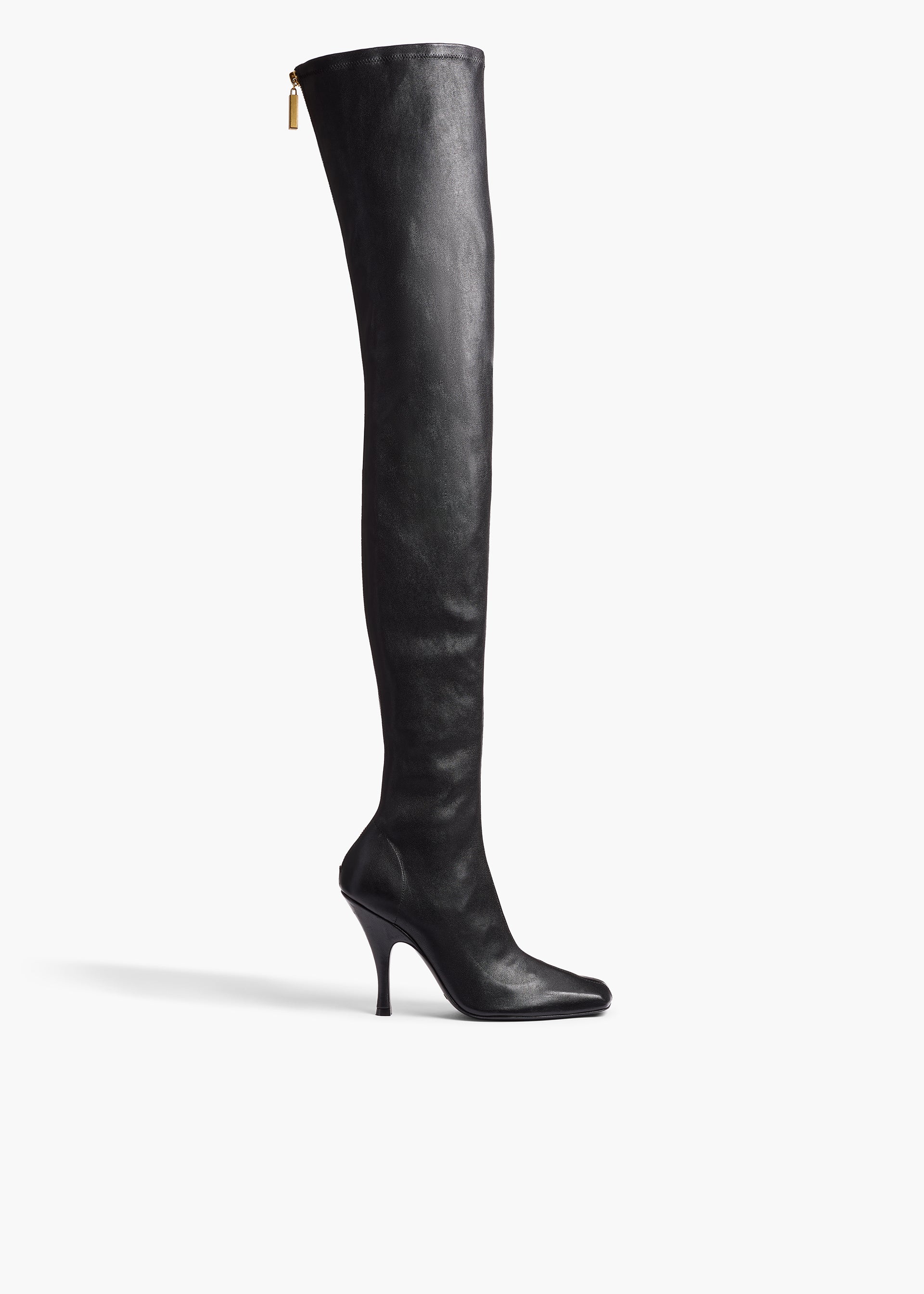 Khaite, Eva Over-The-Knee Boot in Black Nappa Leather