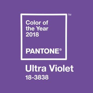 Expect to see a lot of blue-based purples in 2018