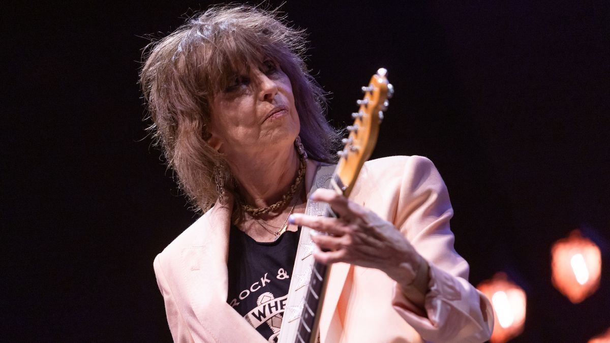 Chrissie Hynde of The Pretenders performs in concert at the Noches Del Botanico Music Festival 2024 at Real Jard&amp;iacute;n Bot&amp;aacute;nico Alfonso XIII on June 30, 2024 in Madrid