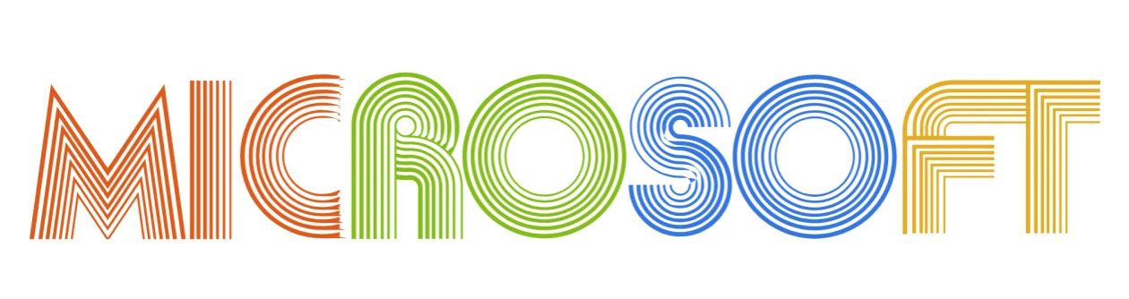 Microsoft old logo