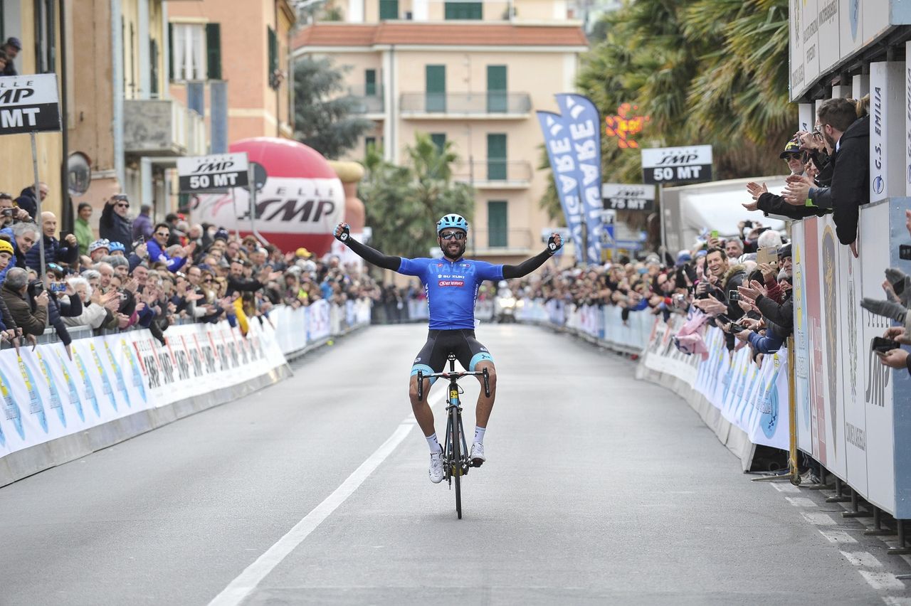 Moreno Moser (Italy) wins