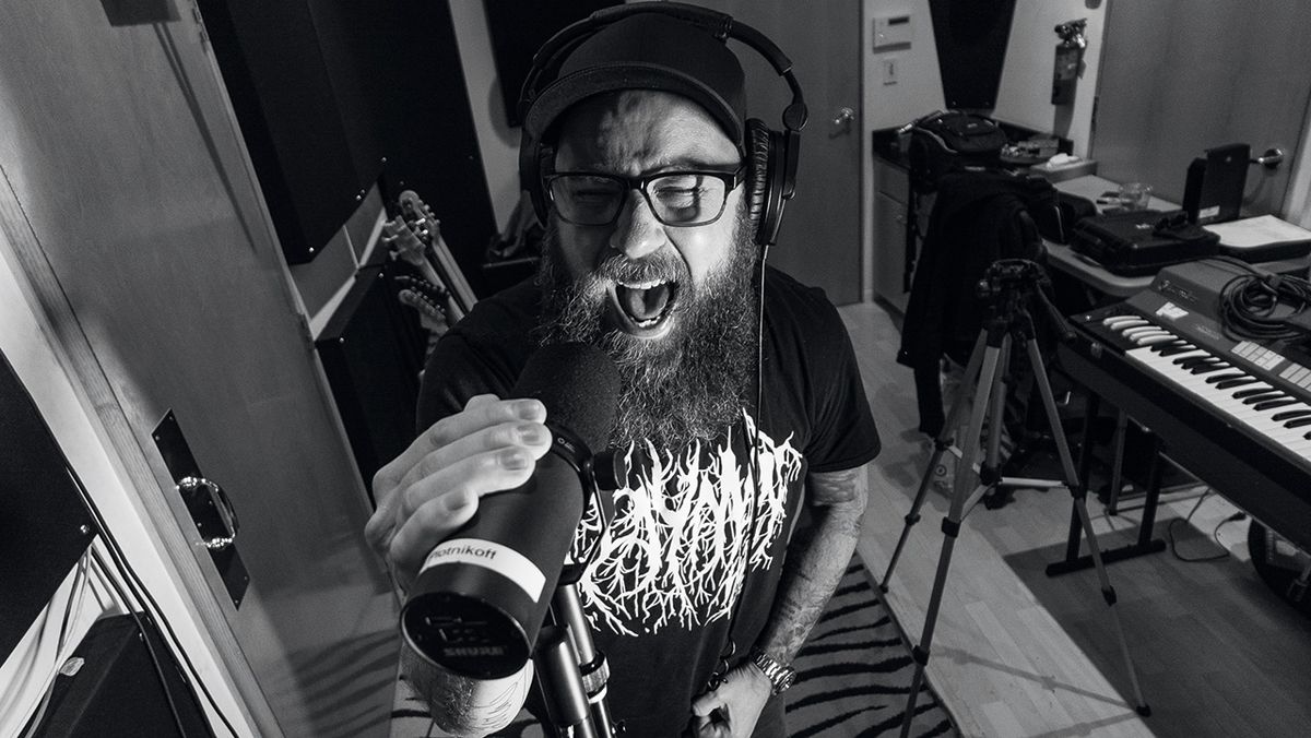 In Flames in the studio