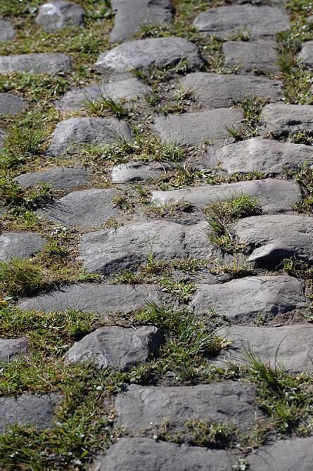 These aren't your every day cobbles. These are Paris-Roubaix cobbles.