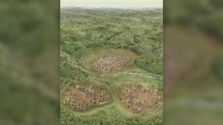 The ancient settlement at Vráble is a major site for the archaeology of the early Neolithic LBK culture of central and southern Europe. Excavations show it was divided into three parts or "neighborhoods."