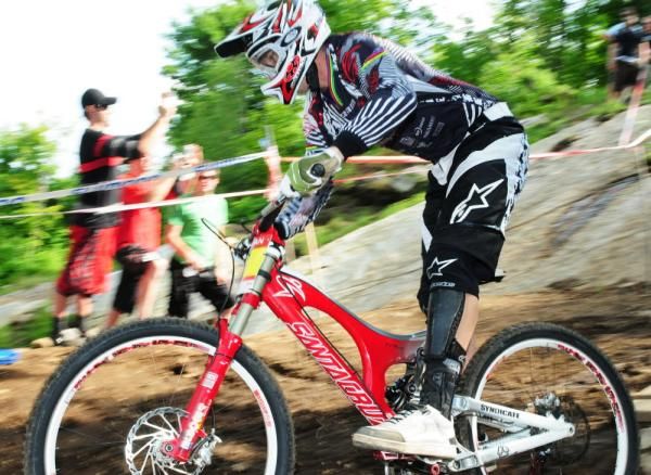 Greg Minnaar (Santa Cruz Syndicate) on his way to another victory.