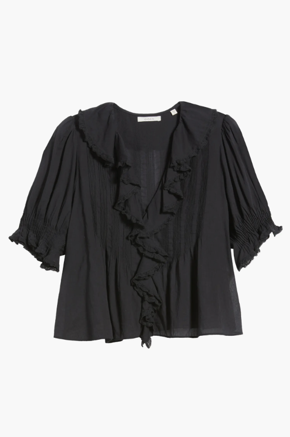 DÔEN, Henri Organic Cotton Voile Top