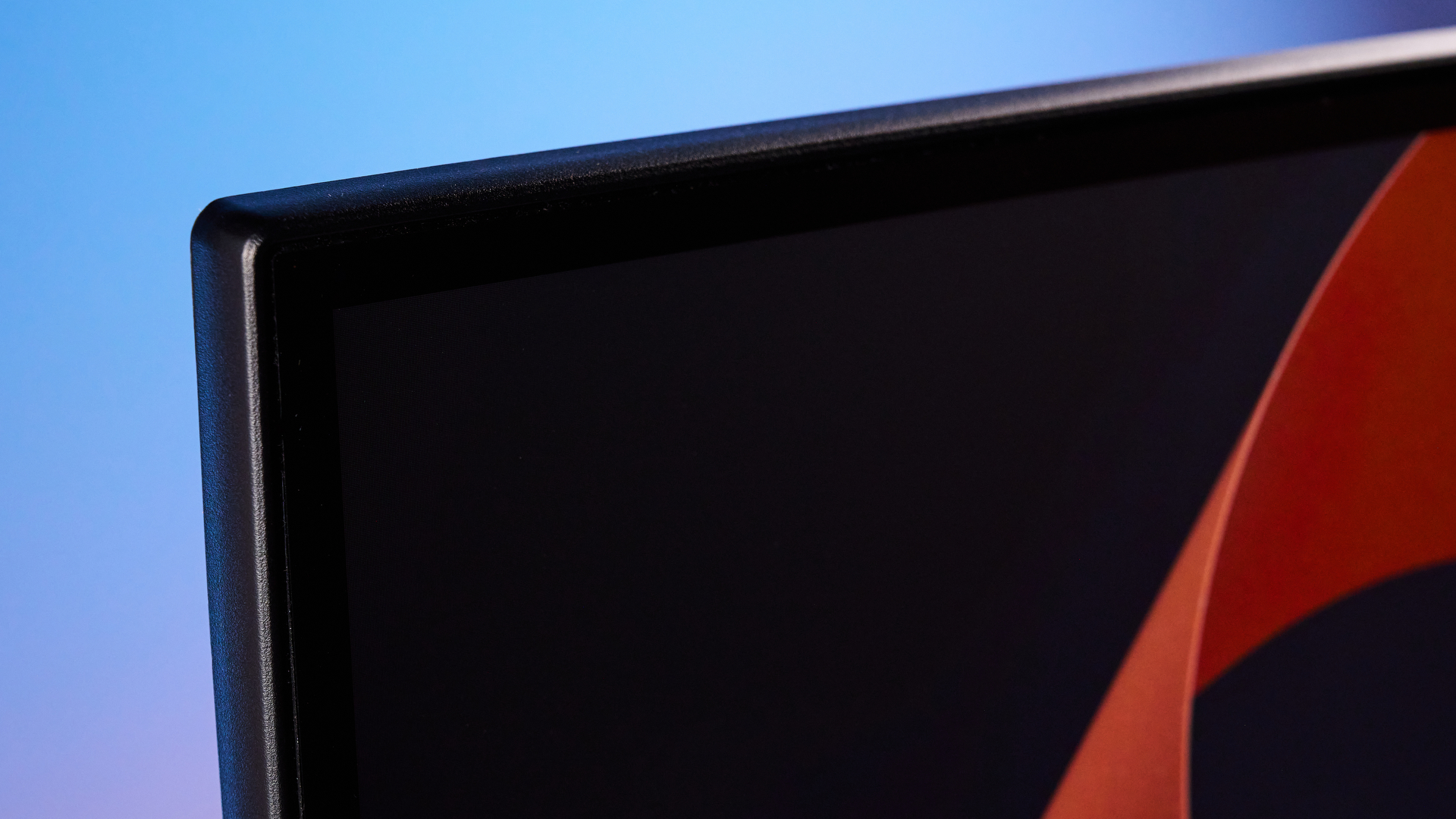 A black LG UltraGear 52G930B ultrawide 5K2K curved monitor