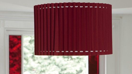 pleated drum shade craft ideas