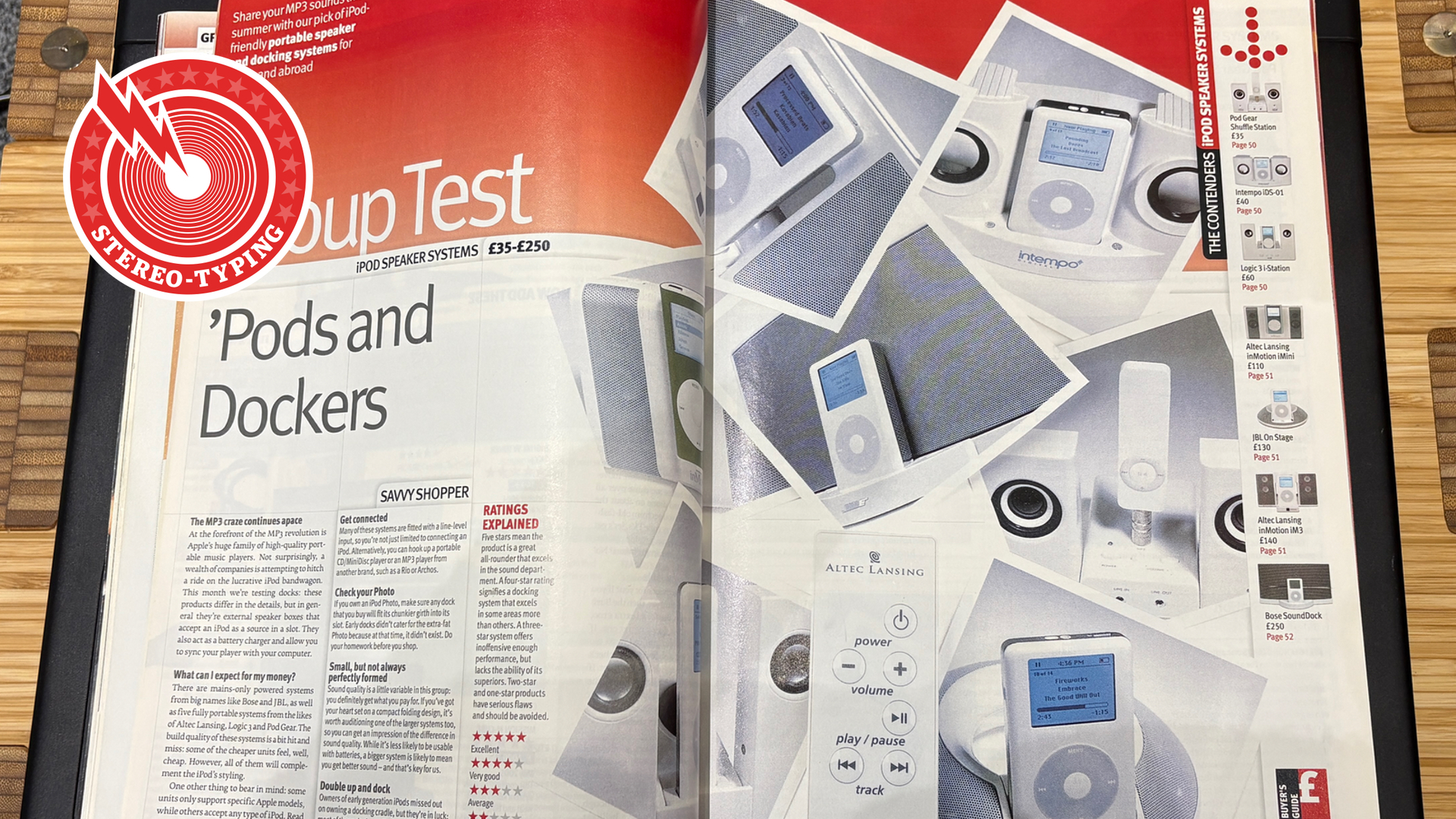 iPod docks reviews in What Hi-Fi? magazine