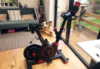 Echelon Smart Connect EX3 Max Exercise Bike review: the bike in-situ in our tester's home