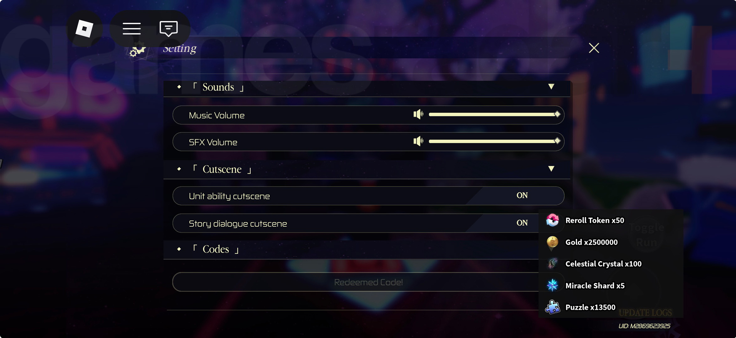 Anime World Tower Defense codes