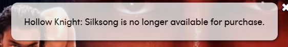 Humble Store silksong unavailable