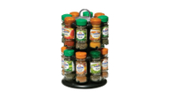 Schwartz Rotating Spice Rack: two-tiered spice rack