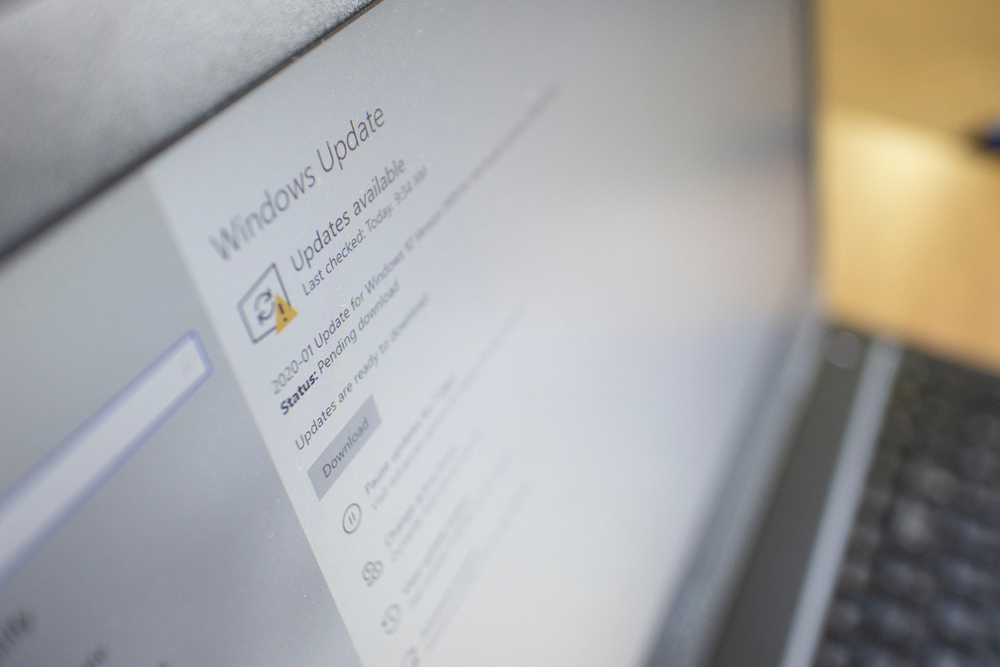 Stock image of Windows Update