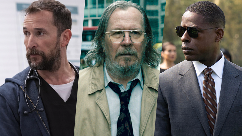 (L-R) Noah Wyle in &quot;The Pitt&quot;; Gary Oldman in &quot;Slow Horses&quot;; Sterling K. Brown in &quot;Paradise.&quot;