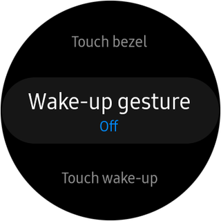 Galaxy Watch Active 2 Wake Up