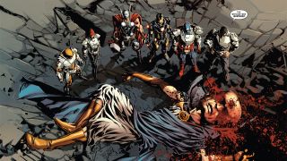 Who shot the watcher in Marvel Comics