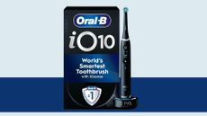 Oral-B iO10 toothbrush, as tested by Grace Walsh