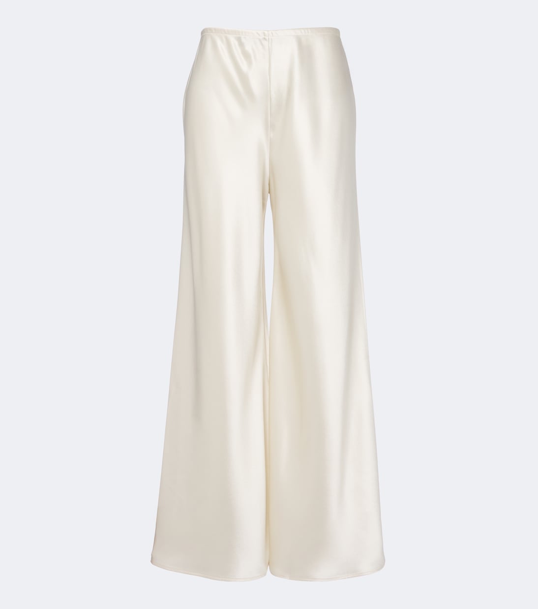 Barb Satin Wide-Leg Pants