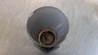 stir the coffee in the aeropress xl chamber to infuse