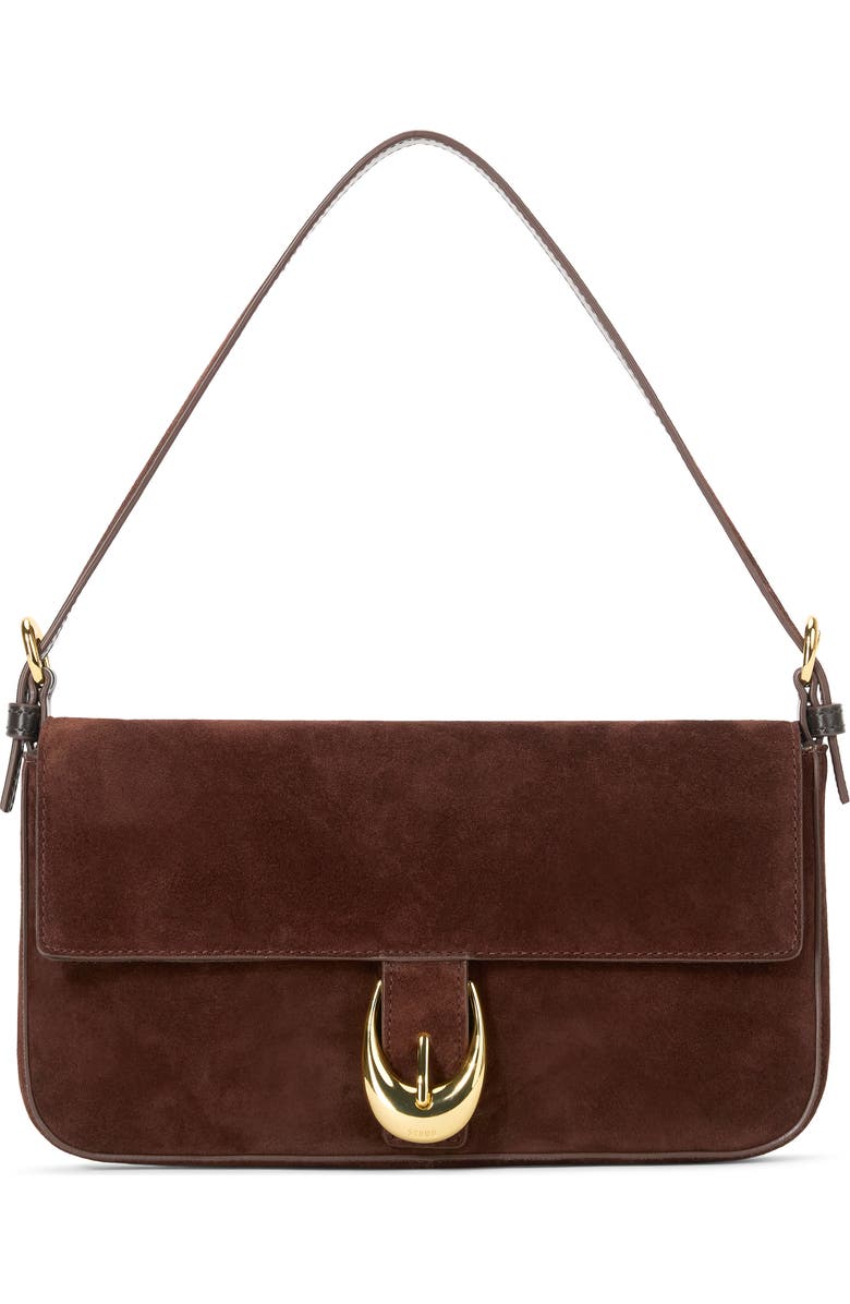 Harlow Suede Shoulder Bag