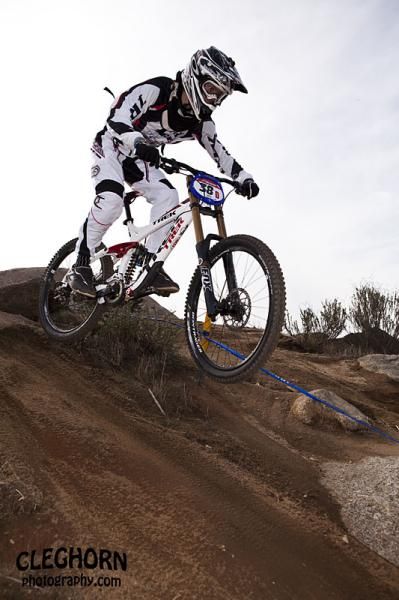 An ODI/Trek Satellite Team racer