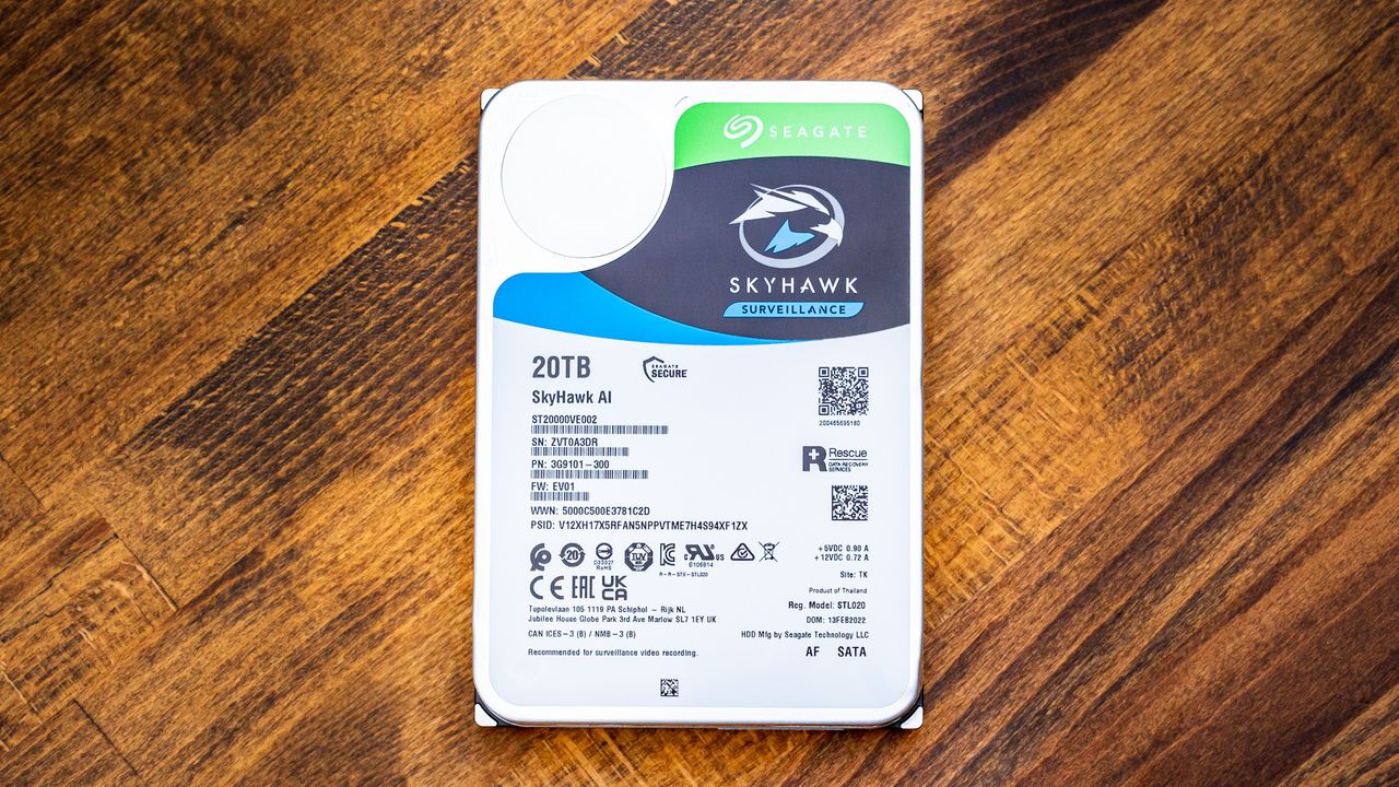 Seagate SkyHawk AI 20TB HDD