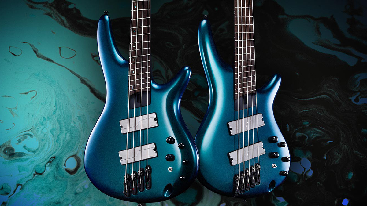 Ibanez Multi-Scale Graph Tech bass guitars