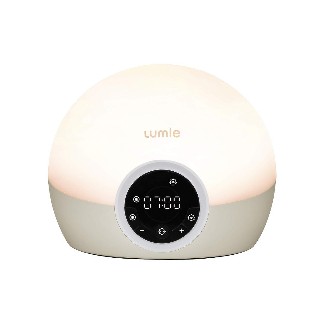 Morning workout routine: Lumie SAD lamp