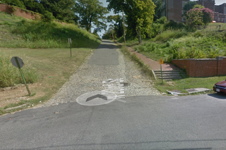 The climb up N 23rd Street, Richmond (Photo: Google Maps)