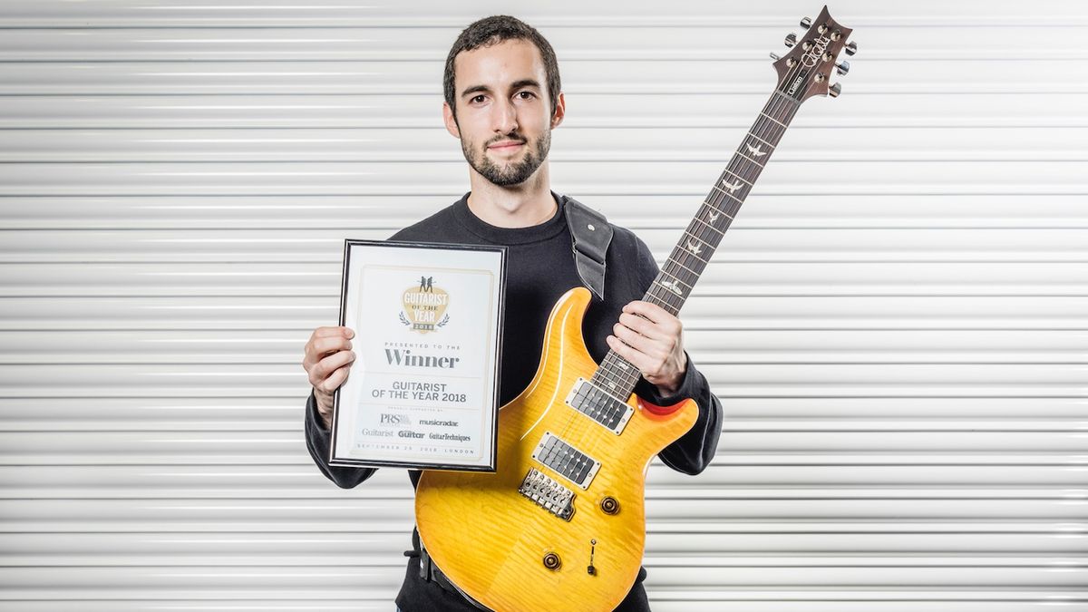 2018 Guitarist of the Year winner Gabriel Cyr