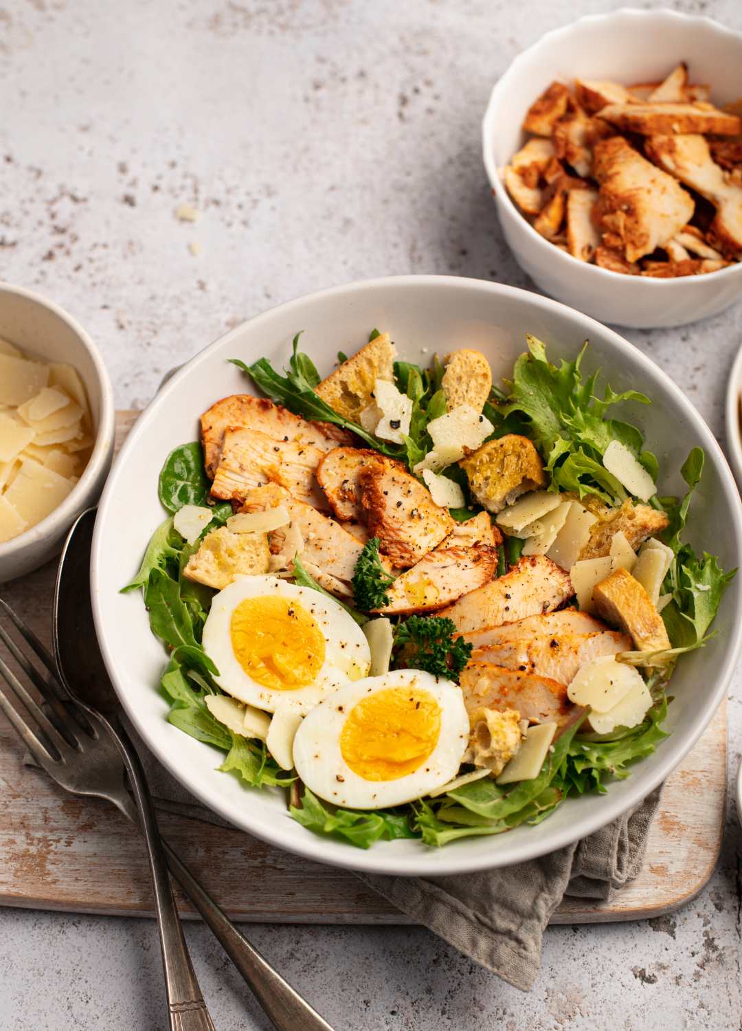 Chicken Caesar salad