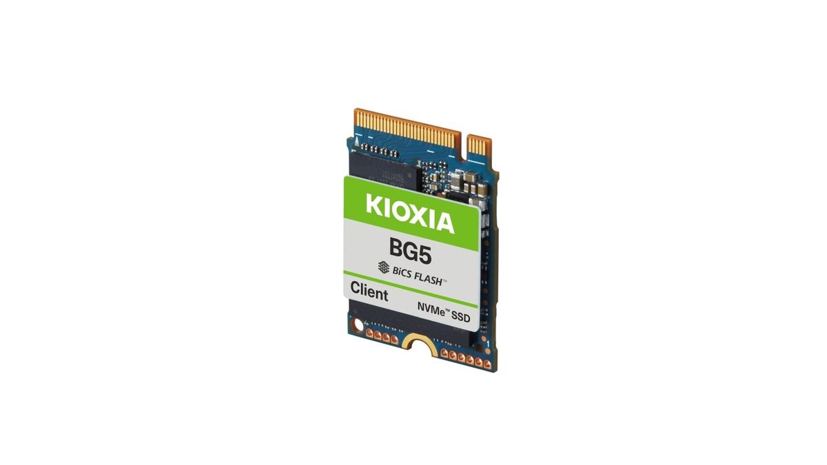 Kioxia meluncurkan jajaran baru SSD kecil, tetapi itu bukan untuk Anda