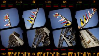 A film negative from the Viewmaster Stereo camera