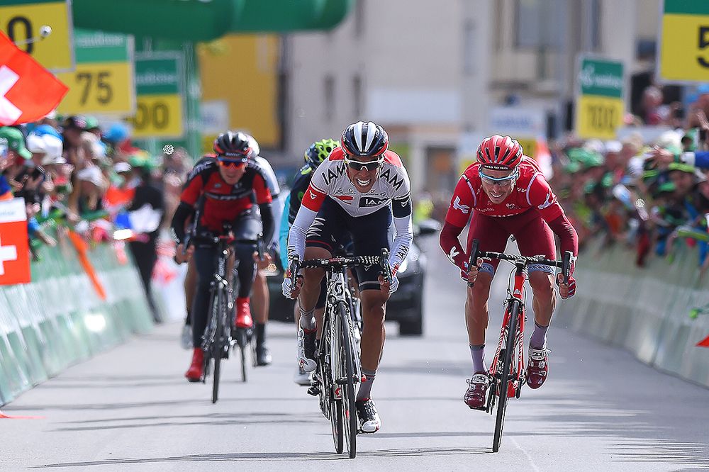 Jarlinson Pantano (IAM Cycling) wins the final stage at Tour de Suisse