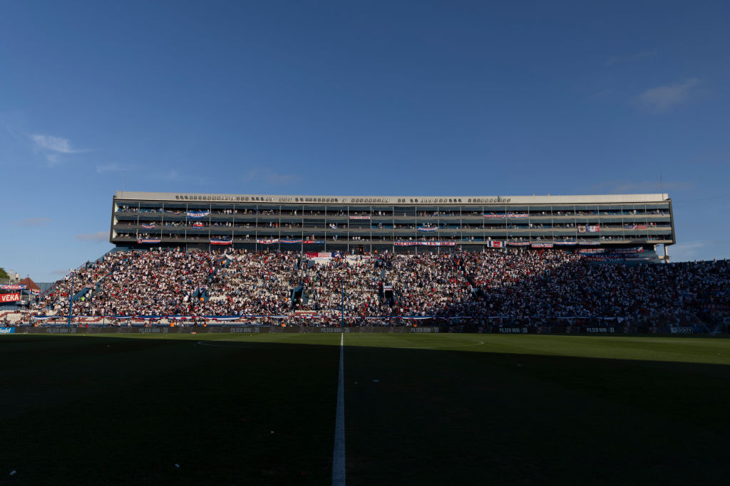 General view of the Gran Parque Central Stadium before a Torneo Apertura 2025 match between Nacional and Pe&amp;ntilde;arol as part of Primera Division Uruguaya at Gran Parque Central on February 09, 2025 in Montevideo, Uruguay.