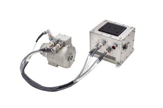 Calnetix Technologies' in-line magnetic bearing air blower and controller are being tested in space for the first time.